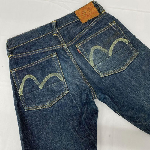 Evisu LOT. 2000 No.2 small letter tab denim pants size 28 Evisu LOT. 2000 No.2 small letter tab denim pants size 28
