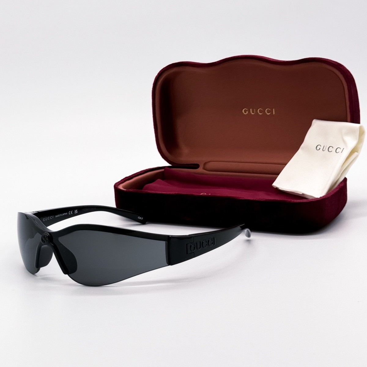 小物 GUCCI sunglasses Half-rim GG1664/s 00s Gucci Sunglasses GG1664S 001