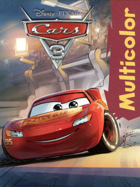 CARS 3 - Multicolor Malbuch von Disney Enterprises / PIXAR #598286