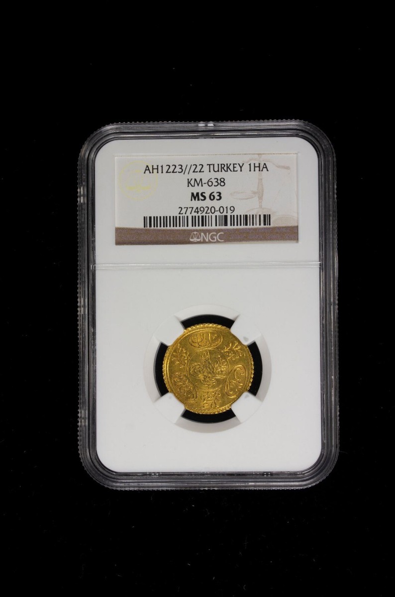 TURKEY: Mahmud II, 1808-1839, gold hayriye altin, TOP 1, AH1223