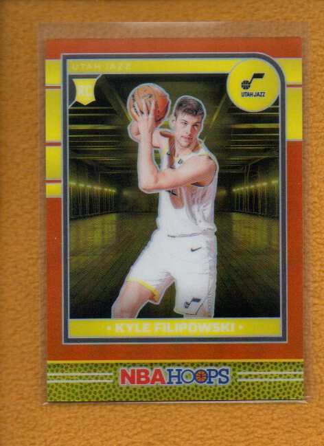 Kyle Filipowski 2024-25 Panini NBA Hoops Rookie Premium Orange Prizm RC 262 /199