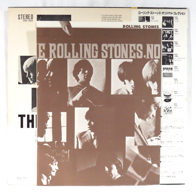THE ROLLING STONES - Now! 1976 Japan Reissue LP NM vinyl w/ insert