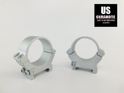 Leupold PRW2 30MM Low Scope Rings Satin Silver 174083