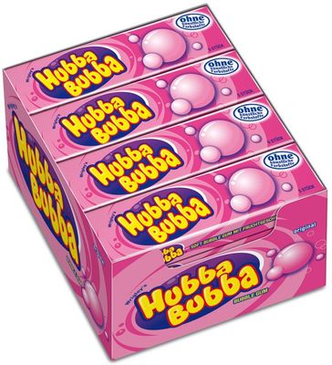 Wrigleys Hubba Bubba Fancy Fruit - Frucht Kaugummi - 20 Packungen