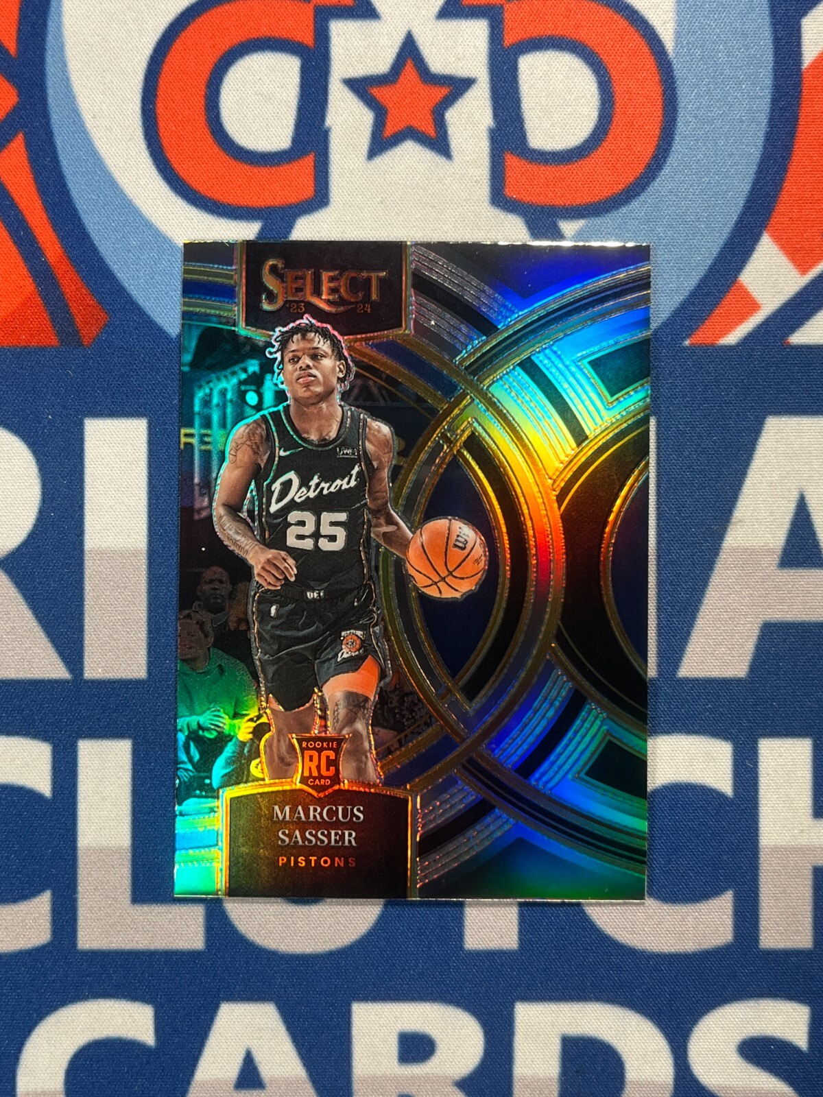 2023-24 Panini Select Premier Silver Prizm RC Marcus Sasser #114