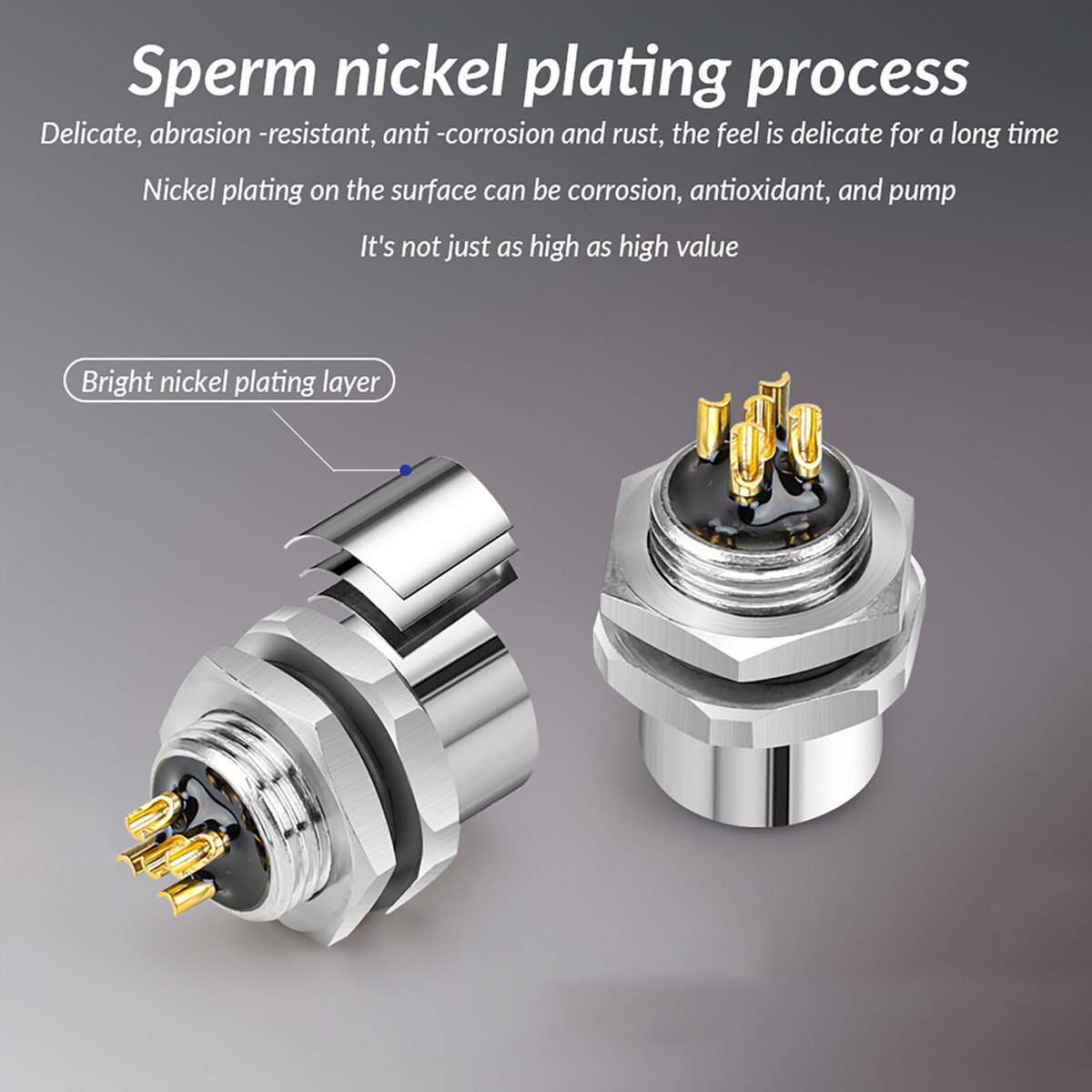 M12 Sensor Stecker Gerade/Rechtswinklig 4/5/8/12 polig Stecker  