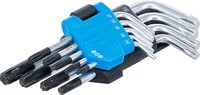 Torx T-Profil-WinkelschlüSsel-Satz Mit Bohrung Kurz 9 Tlg Bit BGS 809