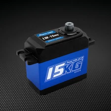 NEW POWER HD LW-15MG Waterproof Aluminum Gear 15.0kg / 0.11s Digital Servo