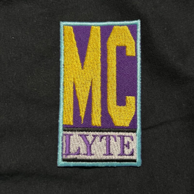 MC Lyte Patch - Female Hip Hop Pioneer - Rapper - As A Rock - Paper thin 80s 90s