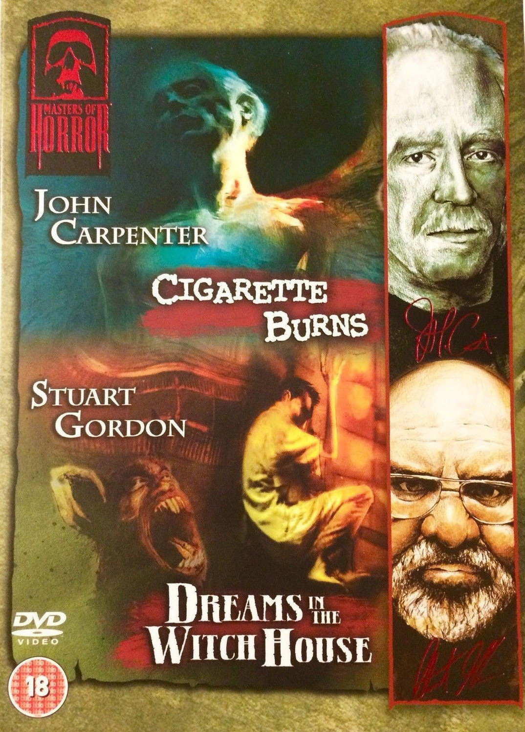 Masters Of Horror - Cigarette Burns / Dreams In The Witch House (DVD, NEW, 2-Di