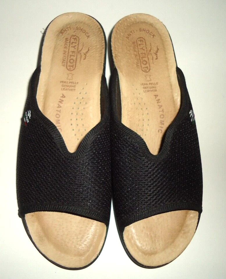 Sandalias Fly Flot Para Mujer Malla Cómodas Toboganes Anatómicas Hechas en Italia 9/39 Foto 4 de 4