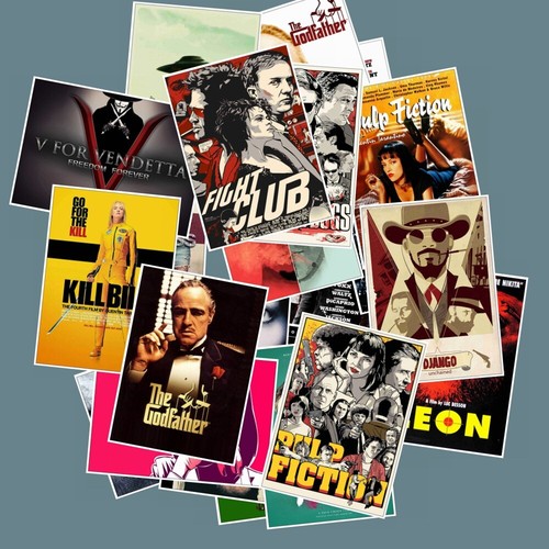 25 Skateboard Stickers bomb Vinyl Laptop Luggage Movie Posters Sticker Lot cool - Picture 12 of 12