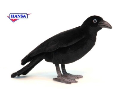 Hansa Toy 6266 Rabe 31 cm Kuscheltier Stofftier Plüschtier