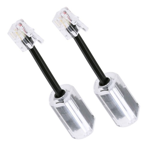 2*Telephone Cable Detangler 360 Degree Rotating Landline Swivel Cord Untangler b - Zdjęcie 3 z 9