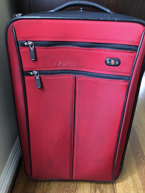 nautica luggage red
