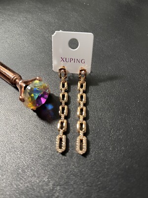 Xuping Rose gold Earrings! Fashion Earrings