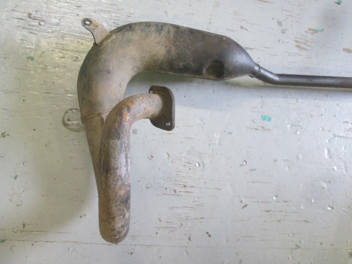 OEM Suzuki 1983 - 1998 DS80 MUFFLER PIPE 14310-03400 / 14310 OEM Suzuki 1983 - 1998 DS80 MUFFLER PIPE 14310-03400 / 14310