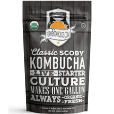 Fermentaholics - Classic Kombucha SCOBY Starter Culture Homebrew Fermentation