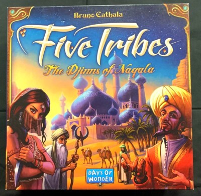 Five Tribes 1st Edition 2014 + Phenim + Fakirs Fix Deck ~ Days of Wonder