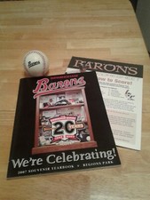 Birmingham Barons 2007 souvenir yearbook 20 years in Hoover with Barons baseball