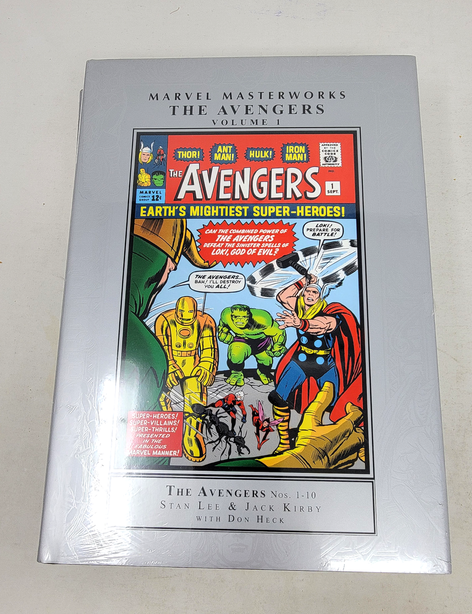 MARVEL MASTERWORKS THE AVENGERS Vol 1 ~ Deluxe Hardcover New