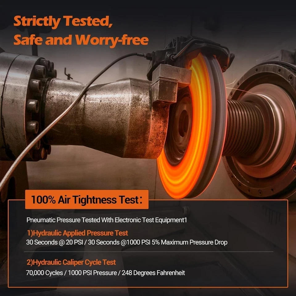 2x Brake Caliper Compatible with 2011-2015 Hyundai Sonata - Image 3 of 3