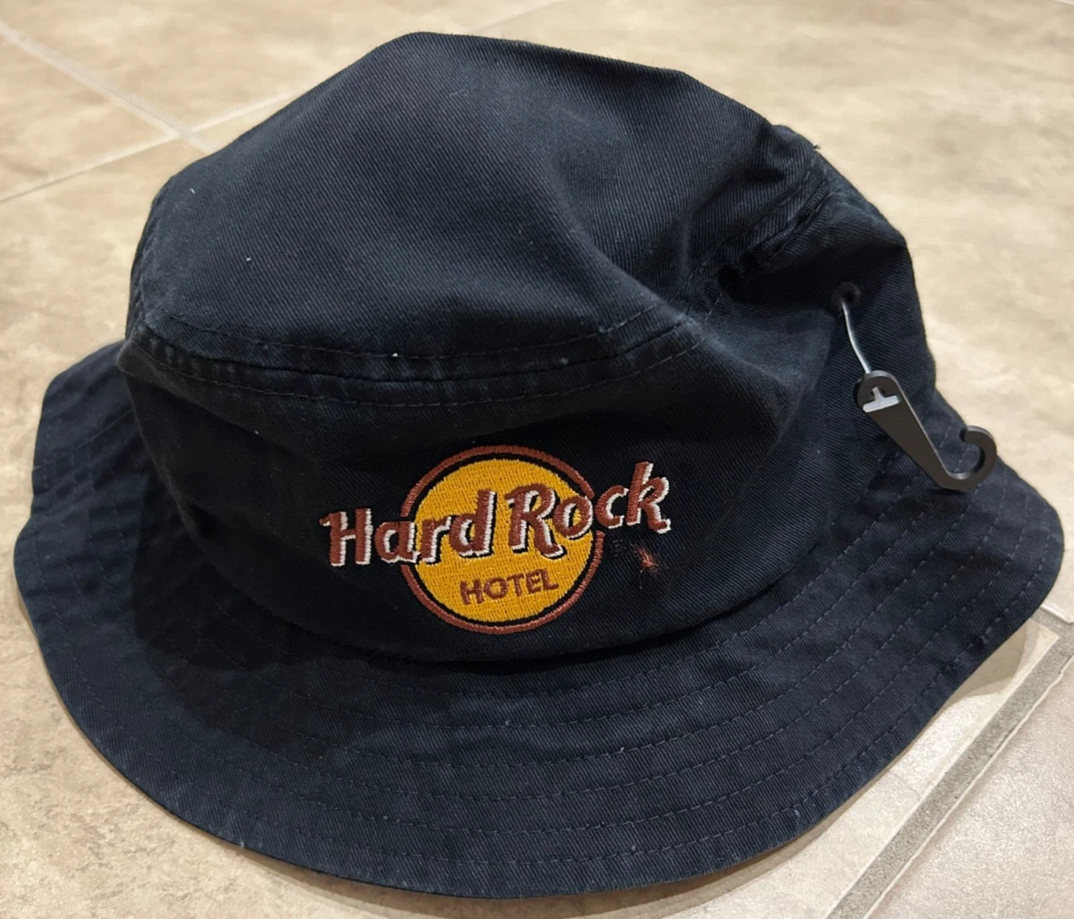 Hard Rock Patterned Bucket Hat - Black with Red, Blue & White Accents Reversible Checkerboard Bucket Hat — Bayhill Studio main image 4