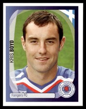 2007 Panini UEFA Champions League Set Break Kris Boyd Glasgow Rangers #330