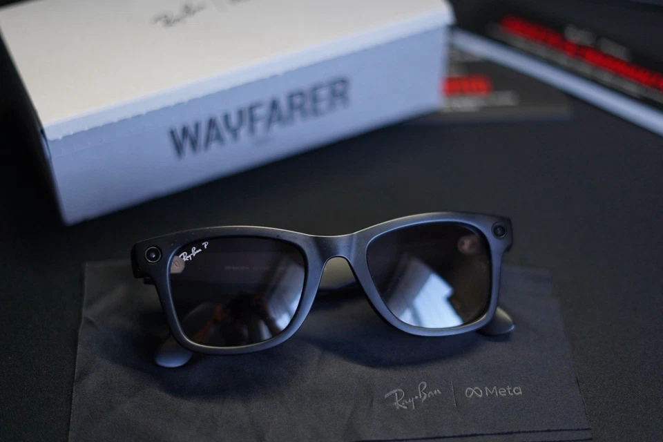 Meta Ray-Ban Wayfarer (Gen 2) RW4012 Black, photo 3 of 5