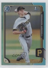 2015 Bowman Draft Chrome Sky Blue Refractor Brandon Waddell #77 0o6v