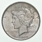 (1) AU 1922-D Peace Silver Dollar 90% - Almost Unc - Denver Mint *7536