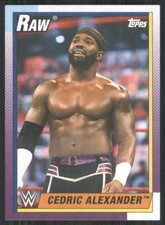 2021 Topps Heritage WWE #7 Cedric Alexander 48854