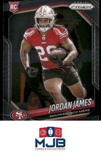 2025 Panini Prizm Jordan James Rookie #323 San Francisco 49ers