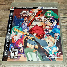 Sony PlayStation PS3: CROSS X EDGE Factory Sealed USA Version LOWEST NEW!