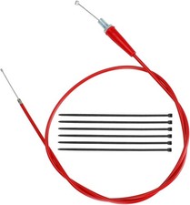 Red 35.43" Throttle Cable For 50cc 70cc 90cc 110cc 125cc SSR DB14 Pit Dirt Bike