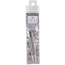 ChiaoGoo 7504CG-11 TWIST Red Lace Interchangeable Tips 4"-Size 11/8mm