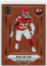 2025 Donruss Elite Nick Bolton Orange 2/199 #80