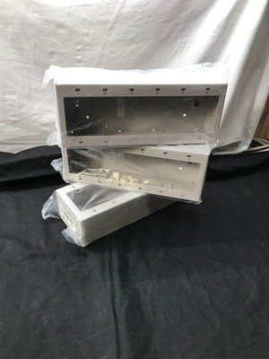 Simplex Surface 6 Gang Box Electrical 2975-9206 Fire Alarm Flush Mount LOT 3