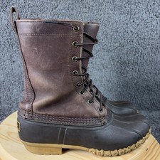 LL Bean Main Hunting Boots Womens Sz 7 Gore-Tex Waterproof Insulated Made in USA