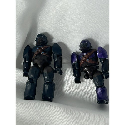 #ad Halo Mega Bloks Figure Covenant Brute And Partial Purple Brute missing leg $13.41