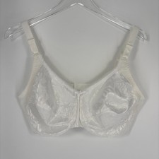 Vintage Hanes Her Way Bra - White, Underwire - Size 38DD