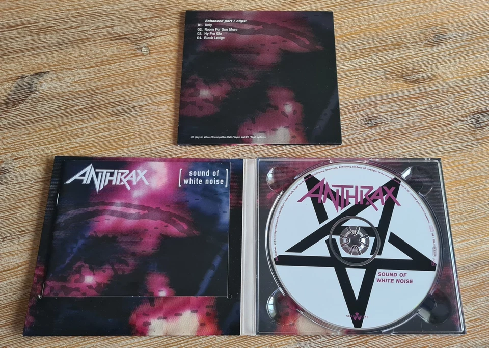 Anthrax - Sound of White Noise / Limited Edit. 2CD Digipak / Metallica / Slayer - Bild 3 von 4