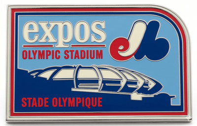 Montreal Expos' Olyumpic Stadium Pin - 1-3/8''