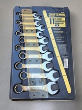 Craftsman Professional Nos 11pc Sae Stubby Wrench Set Usa 1 To 38 44138