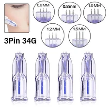 Disposable Nanosoft Microneedle 3 Pins Micro needle Sterile Single Packaged