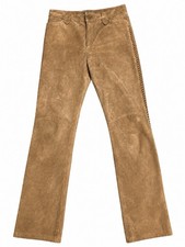 Lauren Ralph Lauren Women's Vintage Suede Tan Whipsitch Pants Size 4