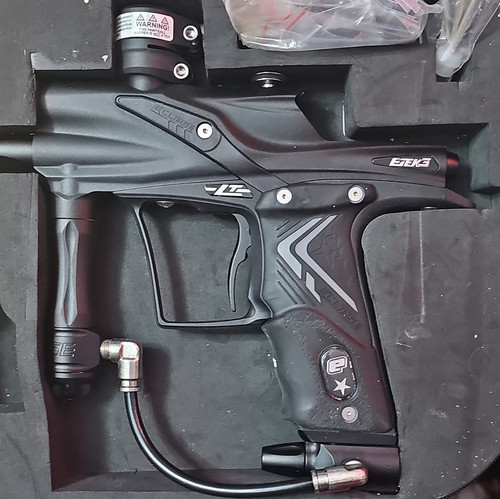 Planet Eclipse Etek 3 Paintball Marker Package with Barrel and Accessories