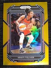 2023 Gold Prizm WNBA Kristi Toliver #44 8/10 Three-time All-Star Washington