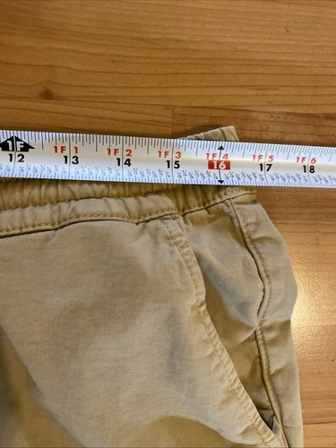 Marine Layer Saturday Size L Pants Men's Drawstring Pockets Beach Khaki Tan - 第 9/12 張圖片