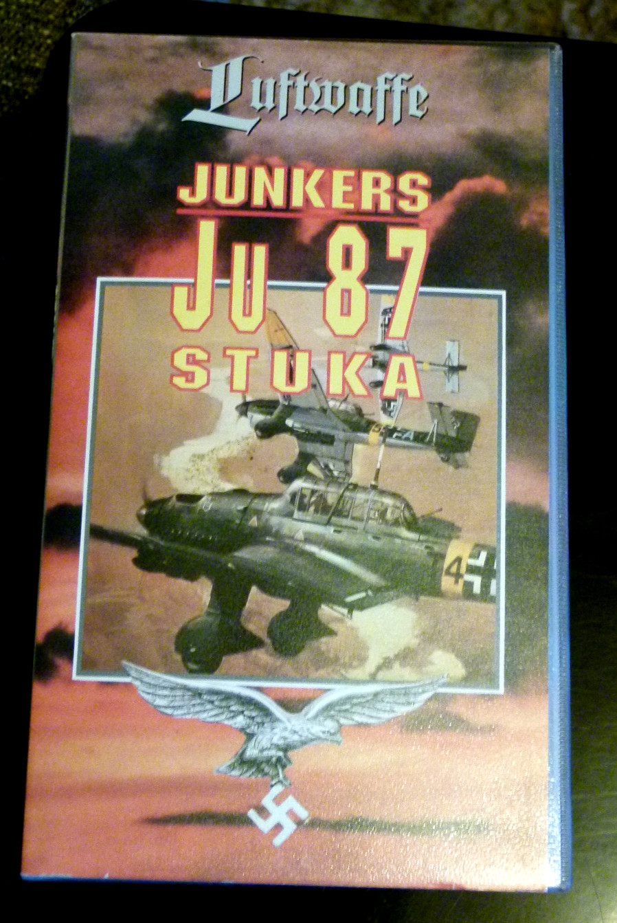 Junkers Ju 87 STUKA Luftwaffe VHS Tape Video PAL Tested working All OK